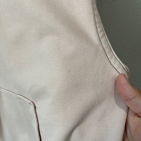 Adidas Stella Mccartney ASMC FZ Hooded Sweatshirt Zip Up Blush Black Size XS - Picture 3 of 10